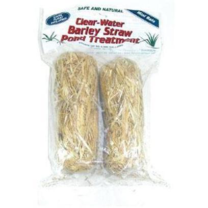 Summit Chemical Company Presents Summit Pond Barley Straw Water Treatment 2pk-Large (Treats 1000gal Per Pack). Clear Water Barley Straw is the Natural Alternative to Treat Cloudy Water in Decorative Garden and Fish Ponds. Especially Designed for Economy and Ease of Use, Each Bale Lasts for Six Months and Includes a Cork Float. Clear Netting Holds Barley Together without Detracting from Pond Plants and Fish. Bales Slip under the Existing Plants and Become Part of the Pond Environment. Treats 1,000 Gallons of Pond Water. Will not Harm Fish or Pond Plants. Year Round Treatment for One Low Price [32786]