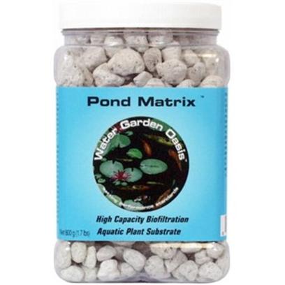 Seachem Laboratories Presents Seachem Pond Matrix 4liter Bio-Granules 4 Liter. Pond Matrix™ is a High Porosity Biomedia that Provides Efficient Biofiltration for the Removal of Nitrogenous Waste in Ponds. Plastic Bio-Materials Provide only External Surface Area, Whereas Pond Matrix™ Provides Internal Macroporous Surface Area. These Macropores are Ideally Sized for the Support of Nitrifying and Denitrifying Bacteria. This Allows Pond Matrix™, Unlike Other Forms of Biomedia, to Remove Nitrate Along with Ammonia and Nitrite, Simultaneously and in the Same Filter. Pond Matrix™ is Completely Inert and will not Breakdown. It Need not be Replaced. It is also More Suitable for Use as a Clean Soil Replacement for Growing Pond Plants. Use 1–2 Liters of Pond Matrix™ for Each 100 us Gallons. Since the Majority of the Bacteria are Internal, Pond Matrix™ may be Rinsed when Needed without Damaging the Filter. Pond Matrix™ is Compatible with all Types of Wet or Wet-Dry Filters. [32814]