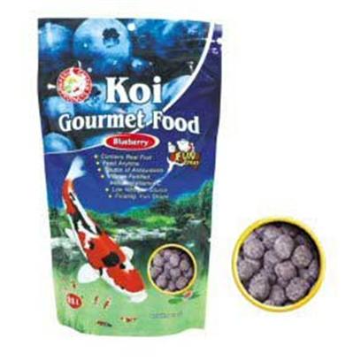 Ocean Star International Presents Ocean Star International (Osi) Koi Blueberry Flavored Treatment 8oz Large. Osi Koi Blueberry Flavored Koi Treatment [32883]