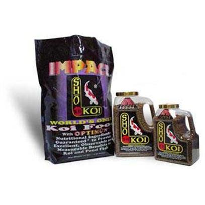 Buy Sho Gold Pellet products including Sho Koi Impact Pellet Impact-Large Floating (4.0mm) 2lb, Sho Koi Impact Pellet Impact-Large Floating (4.0mm) 4lb, Sho Koi Impact Pellet Impact-Large Floating (4.0mm) 10lb, Sho Koi Impact Pellet Impact-Small Floating (2.6mm) 2lb Category:Goldfish Food Price: from $13.99