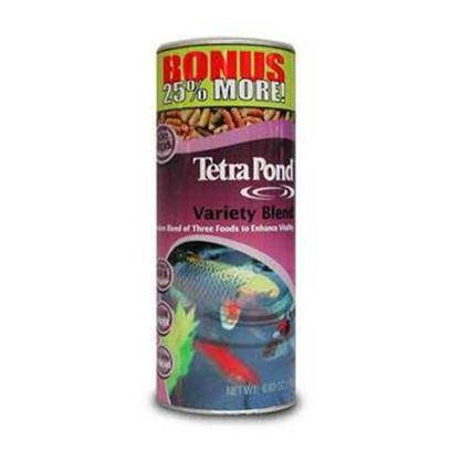 Tetra Usa Presents Tetra Pond Variety Stix Sticks 5.29oz. Blend Includes Pond Sticks - an Ideal, Basic Diet; Koi Vibrance - Enhances Natural Coloration; Wheatgerm Sticks - for Health and Vitality. Feed in Spring, Summer and Fall, when Water Temperatures are 50 Degrees Fahrenheit and Above. [32954]
