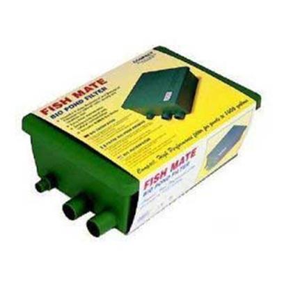 Ani Mate Presents Ani Mate (Anim) Uv Bio Pond Filter 8watt Compact (Ponds to 800gal). Combined Uv and Biological Filtration for Crystal Clear, Purified Water. Flip Up Lid for Easy Maintenance. Frostproof Quartzless Uv Chamber. Removable Media Tray. Coloured Green to Blend in with Natural Surroundings. [32973]