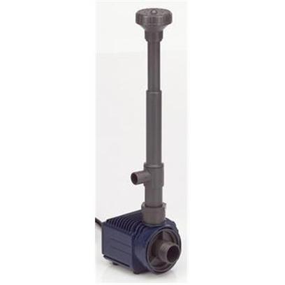 Lifegard Aquatics Presents Lifegard Aquatics (Lfgd) Pond Pump Quiet One 4000 1017gph. For Submersible or Dry Applications. Extremely Quiet Operation...Noise Level Models 200 Up to 6000 Less than 45 Decibels. Patented Uni-Direction Impeller Eliminates Need for Noisy Mechanical Device. Allows Pump to Always Turn in the Correct Direction Immediately. Innovative "Cooling Chambers" Provide Air-Cooling During Dry Use and Water Cooling in Wet Applications. 4.37 Feet of Head 13.5 Watts 0.24 Amps Screen in X 1/2" Insert Out [33014]