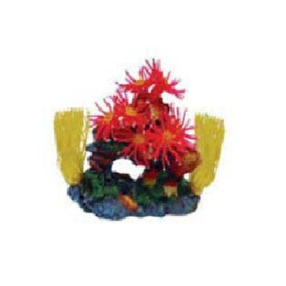 Instant Ocean-Aquarium Systems Presents Instant Ocean-Aquarium Systems (Io) Seagdn Coral Red Dictyota Small. Small Coral Red Seagarden Dictyota Seagarden Anemones Bring the Exotic Beauty of the World's Coral Reef and Tidepool Communities to Vibrant Life in your Aquarium. Available in a Wide Selection of Colors and Varieties, these Dazzlingly Detailed Replicas Sway to the Gentle Currents, and their Highlighted Tips Glow in the Dark, Creating a Truly Unique Visual Effect. Each Seagarden Anemone is Attached to a Weighted Resin-Rock Base to Ensure "Drift-Free" Placement in any Aquatic Substrate. Safe for all Aquariums. Dimensions 6-1/2" L X 5" W X 5-3/8" H [33365]