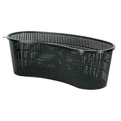 Coralife Presents Pond Basket-Kidney Large-18'x7'x6'h. Pondlife Pond Baskets are Sturdy and Durable. They are Specially Constructed to Allow Maximum Water Flow through Root Systems of Pond Plants, while Preventing Fish from Grazing on Root Systems. A Variety of Shapes and Sizes Make it Possible for Garden Pond Hobbyists to Plant Varying-Sized Plants in Different Areas. 18'x6.75'x6' [33403]