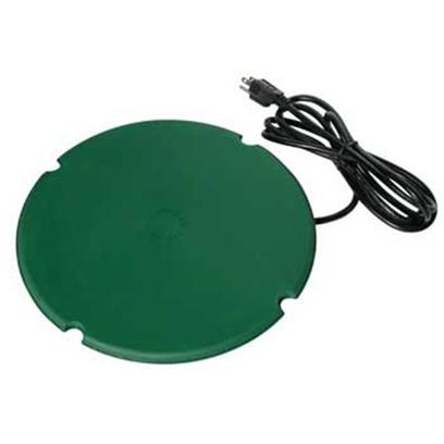 Farm Innovators Presents Farm Heated Pond Saucer 200wat 200 Watts. 200 Watt Floating Pond de-Icer Thermostatically Controlled 200 Watts of Power Energy Efficient - Saves Electricity Low Profile Design Minimizes Wind Resistance 10' Cord Works in all Pond Types Keeps Vent Hole Open in Ice to Sub-Zero Temperatures 1 Year Warranty [33414]