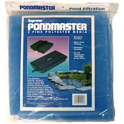 Supreme (Danner Inc) Presents Supreme (Danner Inc) (Sup) Filter Pad Pond 1000 3pk for Pondmaster. Poly Pad for Pm1000 & Pm2000 3pk [33449]