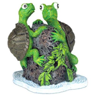 Blue Ribbon Presents Blue Ribbon (Br) Turtle Twins (3pc) Resin Ornament-Turtle. Our Adorable "Turtle Twins" is the Safe and Ideal Decoration for all Aquarium and Terrarium Settings. Packed 3 Per Inner Box."Ideal for Small Aquariums, Bowls, Terrariums and More. Begin your Collection Today!" Approx. 2 X 2 3 [34055]