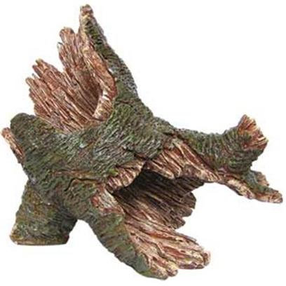 Aquatic Creations Presents Zan Ornament-Hollow Log Resin. The Hollow Log is a Necessity for any Aquatic Environment. Zanusa's Hollow Log Features Detailed Craftsmanship and Hand Painted Structure. The Hollow Log Blends in to a Natural Setting and Creates a Playground for your Fish. 8.3" X 4.5" X 6.9" [34166]