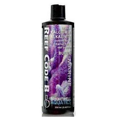 Brightwell Aquatics Presents Brightwell Aquatics (Bwell) Reef Code B Liquid Calcium Part 8.5oz 250ml. The Carbonate-Bearing Component of a Two-Part Method for Dosing Calcium and Carbonates (the Substances Largely Responsible for Increasing Alkalinity ('Buferring Capacity') in the Same Ratio as that Found in Natural Seawater. Ionically-Balanced with Respect to Natural Seawater Concentrations of Calcium and Carbonates when Used in Equal Amounts with Reef Code A. Benefits Reef-Building Organisms Such as Corals, Clams, Calcareous Algae, Etc. Simplifies Calcium and Alkalinity Maintenance. Stronger than Most Competing Products. Contains no Phosphate, Silicate, or Organic Material. Formulated by a Marine Scientist. [34316]