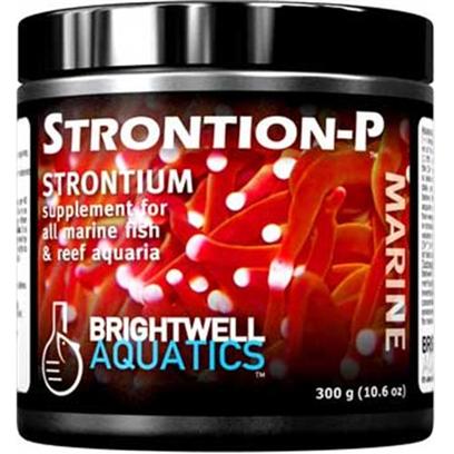 Brightwell Aquatics Presents Brightwell Aquatics (Bwell) Strontion Strontion-P Dry Supplement 7.1oz 150gm. • High-Purity Powdered Strontium. • Incorporated by Corals, Clams, and Other Reef-Building Invertebrates into Aragonite, the Mineral that is Secreted as Skeletal Material. • Stronger and More Economical than Liquid Strontium Solutions; Created for Hobbyists Maintaining Multiple Reef Aquaria. • Formulated by a Marine Scientist. [34324]