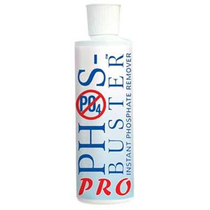 Carib Sea Presents Carib Phos Buster Pro 8oz Phosphate Remover 80z. Phos-Buster™ Pro - Phos-Buster™ Pro's Unique Patent Pending Formula Removes Dissolved Phosphates in Minutes Instead of Days. Safe for all Reef Tanks, Saltwater, and Freshwater Aquariums of all Sorts. Each 8 Oz. Bottle Removes at Least 1.5 Ppm in Up to 250 Gallons of Water! No More Fiddling with Filter Bags, or Special Reactors; just Dose it and Forget About your Phosphate Problem. Phos-Buster™ Pro may be Used Regularly as Part of a Preventative Maintenance Program. 8 Oz [34331]