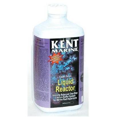 Kent Marine Presents Kent Marine (Kent) Liquid Reactor 16oz. Liquid Reactor is a Complete Calcium Buffer System Designed to Give the Same Results as Costly Calcium Reactor Systems without Investing in a Reactor, Co2 Tank, Solenoid, and Ph Controller; also, there is no Risk of Overdosing Co2 and Causing Subsequent Problems with Algae and/or Ph. This Product will Raise the Concentrations of Calcium, Magnesium, Strontium, and Carbonates (Alkalinity) in the System, and is Chloride, Phosphate, Nitrate, and Gluconate Free! Each 16 Oz. Of Liquid Reactor will Treat 5,000 Gallons or 18,900 Liters and Contains 126,000 Ppm of Calcium and 193,000 Ppm Carbonates. [34413]