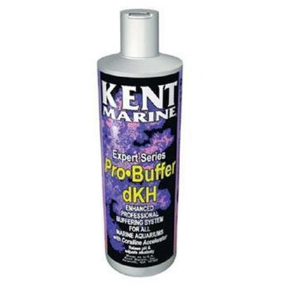 Kent Marine Presents Kent Marine (Kent) Pro Buffer Dkh 16oz. Enhanced Professional Buffering System for all Marine Aquariums with Coralline Accelerator. Enhanced Pro•Buffer Dkh with Coralline Accelerator Raises Alkalinity or Buffering Capacity and Works Automatically to Control Ph in any Marine Aquarium. In Addition, when Used with any of our Calcium Additives, it Encourages Strong Coralline Algae Growth. Each 16 Oz. Of Pro•Buffer Dkh will Treat 1,900 Gallons or 7,200 Litres. Directions Important Read Use & Interaction Below! Add 10 Ml Per 40 Gallons Aquarium Capacity Each Day, in a High Flow Area of the Aquarium, Until Target Alkalinity is Reached. Use Along with any Good Calcium Supplement to Stabilize Alkalinity in a Reef Type Marine Aquarium. Add in the Morning to Prevent Overshoot of Ph. (Cap on 16 Oz. Bottle Equals 5 Ml, Cap on 64 Oz. And Gallon Equals 10 Ml) Never Mix with a Calcium or Magnesium Solution, Add to Tank Separately. Some Cloudiness may be Observed. This should Go Away Rapidly. Considerations for Use a Ph of 8.0 to 8.3 and an Alkalinity of 2.9 to 4.0 Meq/L (8 to 11 Dkh) is Recommended for Reef Type Aquariums (Fish only Marine Aquariums should Maintain 3.5 to 5.5 Meq/L or 10 to 14 Dkh) and Calcium Level should be Maintained Between 400 and 450 Ppm, Using Kent Turbo•Calcium, Concentrated Liquid Calcium, or Kalkwasser Mix. Test Calcium & Alkalinity and Adjust the Recommended Dose for your Particular System! Do not Exceed 1/2 Ml of this Product Per Gallon Per 12 Hour Period. Daily Addition of Calcium Along with this Product will Yield Optimum Results, Particularly when Trying to Accelerate Coralline Algae Growth! If you have Trouble Maintaining Calcium or Buffer Level, Check to see that the Salt Mix you are Using has Seawater Level of Magnesium. To Save Money and Increase Dissolvability, some Manufacturers of Popular Newer Salts have Included only Half the Level of Magnesium Necessary in their Sea Salt Mixes, Resulting in Low Calcium Solubility and Poor Buffering! If Magnesium is Low, Use Kent Tech•M Magnesium. Regular Water Changes are Recommended. Kent Marine Essential Elements and Coral-Vite should be Used Simultaneously with the Calcium Supplement you are Using and the Pro•Buffer Dkh to Replace Those Minerals Lost in Protein Skimming and Filtration and Used Up by Corals and Other Invertebrates. Tanks with Heavy Coral Populations Require Additional Strontium to that which is in the Coral-Vite. Use Strontium & Molybdenum Supplement or Turbo•Strontium for This. Tech•I is our New Timed Release Iodine Supplement. You will Notice Increased Size, Growth and General Health of Soft Corals with its Use. Macro Algae will Require the Iron Supplement, as Well. Live Corals Require Strong Lighting of Proper Spectrum and Immaculately Clean Systems. [34435]