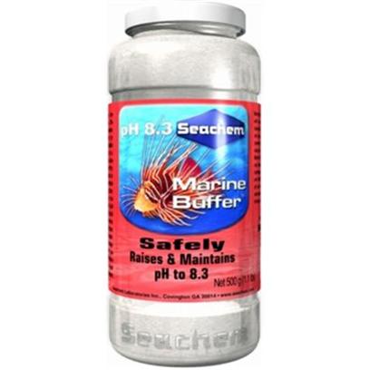 Seachem Laboratories Presents Seachem Marine Buffer 4 Kilogram. Liquid Marine Buffer™ will Safely Raise Marine Ph to 8.3. It will not Raise Ph above 8.3 Even if Inadvertently Overdosed. Liquid Marine Buffer™ is a Blended Product and is not just Sodium Bicarbonate or Sodium Carbonate, Commonly Sold as a Substitute. Such Products can Raise Ph to Dangerous Levels if not Used Properly. Liquid Marine Buffer™ Contains Sodium, Magnesium, Calcium, Strontium, and Potassium Salts of Carbonate, Bicarbonate, Chloride, Sulfate, and Borate. [34514]