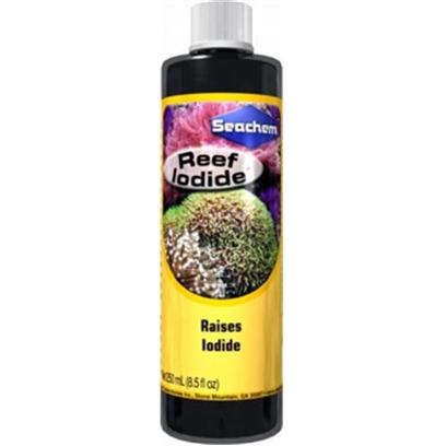 Buy Seachem Reef Iodide products including Seachem Reef Iodide 250 Milliliter, Seachem Reef Iodide 500 Milliliter, Seachem Reef Iodide 2 Liter, Seachem Reef Enhancers 3pk Category:Trace Elements Price: from $6.99