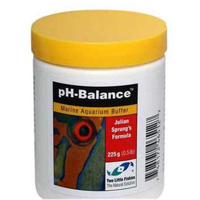 Two Little Fishies Presents Tlf Ph-Balance Ph Balance 450gm (1lb). Ph-Balance Marine Aquarium Bufferthe Ph of Seawater in the Open Ocean is Stable, Normally Between 8.0 and 8.3due to the Carbonate-Bicarbonate Buffering System. In Tide Pools and Aquariums the Ph can Vary More Widely Due to the Influence of Respiration and Photosynthesis in the Restricted Bodies of Water. In an Aquarium with no Illumination it is Normal for the Ph to Drop Temporarily Due to Respiration of Co2 in the Absence of Photsynthesis. [34628]