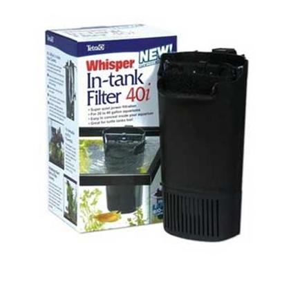 Tetra Usa Presents Tetra Whisper in Tank Filtrt 20 Filter. For the Ultimate in Convenience and Quiet, Choose a Whisper in-Tank Filter. These Filters Mount on the Inside of the Aquarium, Making it Possible to Place the Tank Flush Against a Wall. The in-Tank Filter will Function in as Little as 2 Inches of Water, Making it Ideal for Terrariums, or for Creating a Waterfall. The in-Tank Filter Adjusts Easily to High or Low Water Levels with Mounting Suction Cups and or Bracket. The Placement of the Filter Inside the Tank and its Uniquely Shaped Discharge Eliminate Practically all Noise During Operation. It Truly is the "Silent Filter". Pumps 170 Gph, Designed for Aquariums Holding Up to 20-40 Gallons of Water [34693]