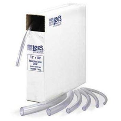 Lee's Presents Lees Tubing Flexible 5/8' I.D. Tubing-50ft Roll. Soft Thick-Wall Hose. Size is Marked at Each One-Foot Intervals for Easy Measuring. Inside Wall is Slightly Undersized for Tight Fit. [34839]