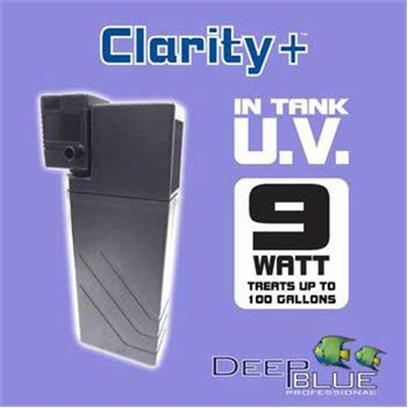 Deep Blue Professional Presents Deep Blue Professional (Db) in Tank Sterilizer Db with Pump 18watt. Submersible Uv Sterilizer Eliminates Harmful Free Floating Micro Organisms, Pathogens, and Algae. Small Footprint & Compact Design. Can be Mounted Either Vertically or Horizontally. Long-Lasting, High Performance Ultraviolet Lamp (Typical 9,000 Hrs) and Optimized Circulation Pump Included. Built in Light Amplifying Reflector for Increased Output and Performance. Epoxy Sealed Lamp Assembly Protects Against Moisture Allow Direct, Unfiltered Contact with Uv Tube. Optimized Circulation Pump Included. [34973]