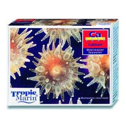 Tropic Marin Presents T.Marin Test Kit Salt Calcium Saltwater. For the Determination of the Calcium Concentration in Saltwater. Calcium is One of the Most Important Components of Saltwater and Largely Determines the Growth Rate of Organisms, which Form Calcareous Skeletons Like, for Example Stony Corals and Calcareous Algae. In the Marine Aquarium, a Regular Addition of Calcium Ions is Necessary because of the Constant Decrease of the Calcium Concentration Caused by the Metabolism of the Organisms and by Precipitation. Careful Supervision of the Calcium Content in the Marine Aquarium Ensures Optimal and Lifelike Living Conditions for all Calcareous Organisms. With a Sensitivity of 4 Mg/L, the Calcium-Test by Tropic Marin is the Most Accurate Calcium Test Available. Special Reagents Intentionally Make Use of the High Magnesium Concentration of the Seawater, which Usually Interferes with Aquarium Calcium Tests, and Thus Guarantee the Outstanding Dependability of the Results. For Approx. 50 Tests. [35197]
