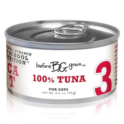 Merrick Pet Care Presents Before Grain Tuna Canned Cat Food 5.5oz Cans-24 Pack. Before Grain Cat Food from Merrick is a Superb Way to Ensure your Cat Gets only the Best Healthy Food. Made from the Finest all-Natural Ingredients, the Rich Mixture of Healthy Oils, Fresh Vegetables and Fine Quality Meats is Sure to Boost her Vitality. Known also to be a Delicious Meal, Before Grain Features Different Meaty Flavors Such as Salmon, Chicken, Turkey, Tuna, Quail and Buffalo. Another Certified Complete and Balanced Meal, Before Grain will Definitely Become a Fast Favorite in any Household. Primary Protein Source Tuna Primary Carb Source Tuna Analysis Crude Protein (Min.) 10.%, Crude Fat (Min.) 4.5%, Crude Fiber (Max.) 1.4%, Moisture (Max.) 78.0%. Calorie Content 909 Kcal/Kg - a 3.2 Oz. Can Provides 82 Kcal of Metabolizable Energy, Calculated Value. [35647]