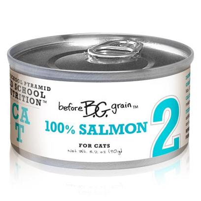 Merrick Pet Care Presents Before Grain Salmon Canned Cat Food 3.2oz Cans-24 Pack. Before Grain Cat Food from Merrick is a Superb Way to Ensure your Cat Gets only the Best Healthy Food. Made from the Finest all-Natural Ingredients, the Rich Mixture of Healthy Oils, Fresh Vegetables and Fine Quality Meats is Sure to Boost her Vitality. Known also to be a Delicious Meal, Before Grain Features Different Meaty Flavors Such as Salmon, Chicken, Turkey, Tuna, Quail and Buffalo. Another Certified Complete and Balanced Meal, Before Grain will Definitely Become a Fast Favorite in any Household. Primary Protein Source Salmon Primary Carb Source Salmon Analysis Crude Protein (Min.) 10.0%, Crude Fat (Min.) 4.5%, Crude Fiber (Max.) 1.4%, Moisture (Max.) 78.0%. Calorie Content 890 Kcal/Kg - a 3.2 Oz. Can Provides 80 Kcal of Metabolizable Energy, Calculated Value. [35650]
