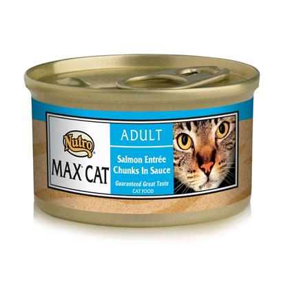 Nutro Presents Nutro Max Cat Salmon/Whitefish Food 3oz Cans/Case of 24. Nutro Mcgc is a Fantastic Meal that’S Sure to Delight your Pet’S Taste Buds. With its all-Natural Ingredients, you’Re also Guaranteed that she’Ll also Receive the Nutrients her Body Needs. Using only the Finest Ingredients, Each Flavorful Blend of Nutro Mcgc is Designed to Keep your Pet Happy and Healthy. Available in Multiple Flavors Like Beef and Egg, Chicken, Duck, Venison, Chicken and Fish, Lamb and Turkey, Seafood Bisque, Salmon and Whitefish, and Turkey, Chicken and Liver, there is Something here for Everyone! Nutro Mcgc is an Excellent Choice for the Discerning Pet Owner. Primary Protein Source Salmon Primary Carb Source Salmon Analysis Moisture (Maximum)78.00% Crude Protein (Minimum)10.00% Crude Fat (Minimum)5.50% Crude Fiber (Maximum)1.00% [35686]