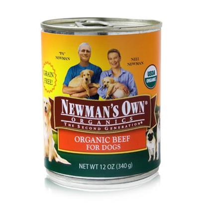 Newman's Own Presents Newman's Own Organics Beef Canned Dog Food 12/12oz. Newman's Own Organics Beef Canned Dog Food, a Perfect Organic Meal that your Pet will Surely Love. [35927]