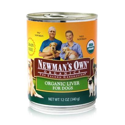Newman's Own Presents Newman's Own Organics Liver Canned Dog Food 12oz Cans/Case of 12. Newman's Own Organics Liver Canned Dog Food. A Perfect Organic Meal that your Pet will Surely Love is Newman’S Own Organics. Made from the Finest Choice of Meats, Vegetables and Healthy Oils, the Perfect Blend of Flavors in this Meal is Sure to Please your Pet’S Taste Buds. With no Chemical Treatments this Meal is Certified Safe for Consumption and is Available in Great Flavors Like Beef and Liver. To Make Sure your Pet Gets only the Best for her Health, Newman’S Own Organics is the Best Choice for a Discerning Pet Owner. [35929]