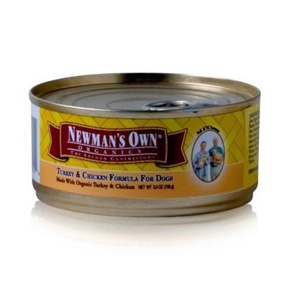 Newman's Own Presents Newman's Own Puppy/Dog Turkey/Chicken Canned Food 5.5oz Cans/Case of 24. A Great Meal to Help your Puppy Grow Healthy and Strong, Newman's Own Puppy Food is Designed to Meet a Puppy's Dietary Needs. Using Quality Organic Ingredients, this Meal is Safer for Consumption Compared to Other Foods for Puppies. It also has the Right Amount of Protein to Help your Develop Stronger Muscles, and Nutrients to Encourage Both Mental and Physical Development. Prepared with only your Puppy's Health in Mind, Newman's Own Puppy Food is a Great Way to Get your Puppy Started on the Road to a Healthy Lifestyle. Primary Protein Source Turkey/Chicken Analysis Crude Protein 8.0% (Min)Crude Fat 6.0% (Min)Crude Fiber 1.0% (Max)Moisture 78.0% (Max) [35930]