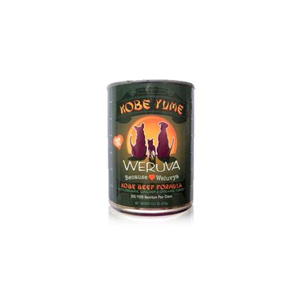 Weruva Presents Weruva Kobe Yume Canned Dog Food 13.2oz Cans/Case of 12. Made with Certified Organic Chicken and Organic Turkey, Spoil your Dog with Kobe Beef, the Highest Quality Beef in the World. Kobe Beef is a Legendary Japanese Delicacy, from Wagyu Cattle (“Wa” Meaning Japanese-Style, “Gyu” Meaning Cattle). With its Unbelievable Flavor, Wagyu Beef has Several Health Benefits, Including a High Concentration of Omega 3 and Omega 6 Fatty Acid and the Highest Proportion of Unsaturated Fat to Saturated Fat of any Beef in the World. Kobe Beef also Provides a Safe and Natural Feeding Alternative as it is Fed Organic Foods and is Raised in a Hormone and Antibiotic Free Environment. [35960]