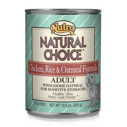 Nutro Presents Nutro Natural Choice Chicken/Rice/Oatmeal Dog Food 12.5oz Cans/Case of 12. Providing only the Most Nutritious and Delicious Dog Food, Nutro Natural Choice Dog Food is a Great Way to Keep your Dog Healthy and Happy. Keeping your Pet Healthy Starts with the Food you Feed her and Nutro Natural Uses only the Finest Ingredients to Help Meet Nutrient Needs. Nutro Natural has been Prepared Holistically in a Myriad of Great Flavors Nutro Natural Choice is a Fantastic Meal Selection for the Discerning Pet Owner. [36008]