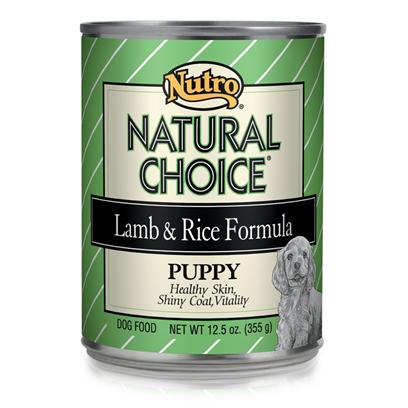 Nutro Presents Nutro Natural Choice Lamb & Rice Canned Puppy Food 12.5oz Cans/Case of 12. Nutro Natural Choice Puppy Food is One of the Premier Choices for all Dog Breeds. With an Excellent Selection of Meats and Vegetables, Serving a Delicious and Nutritious Meal to your Pet is Easier than Ever. Guaranteed to Meet all your Pet’S Nutritional Needs and Aid Healthy Development. Help your Puppy on the Road to a Good Lifestyle by Building Strong Bones and Muscles and Encouraging Both Mental and Physical Development with Nutro Natural Choice for Puppies. [36023]