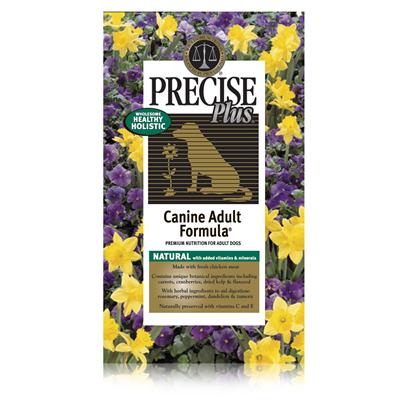 Precise  Food on Precise Presents Precise Plus Canine Adult Dry Dog Food 33lb Bag