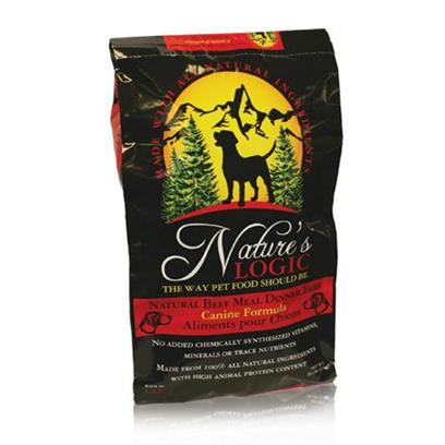 Nature's Logic Presents Nature's Logic Beef Meal Dinner Fare Canine Dry Formula 26.4lb Bag. A Fantastic Health Boost for your Dog is Now Available with Nature’S Logic Dry Dog Food. Highly Palatable and Nutrient Dense Meat Based Dry Foods with Concentrates of Select Fruits and Vegetables, Containing no Wheat, Corn, Rice, Soy, Potato or Chemically Synthesized Vitamins, Minerals, or Trace Nutrients. Each Dry Diet is Specially Coated with Digestive Enzymes and Plasma Protein Containing High Levels of Natural Vitamins, Minerals, and Albumin and Globulin Proteins. [36087]