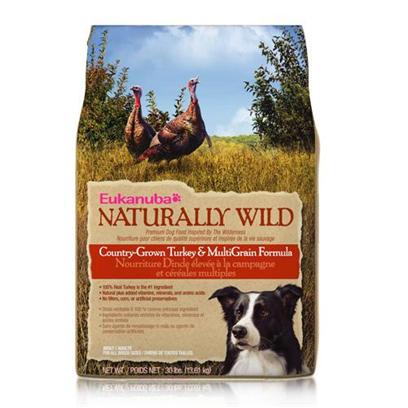 P&G Presents Eukanuba Naturally Wild Country-Grown Turkey and Multigrain Adult Dog Turkey/Multigrain 30 Lbs. A Healthy Meal Designed for your Dog’S Nutrient Needs, Eukanuba’S Dog Food is Packed with all the Nutrients Needed to Keep your Dog Healthy and Strong. Made from only Trusted Ingredients, Eukanuba Presents Formulas that Fit the Needs of Dogs of all Different Ages and Breeds. Available in Great Flavors Like Wild Salmon, Lamb, Wild Turkey, Wild Venison and Rice, there is a Meal for Every Dog! Delicious and Nutritious, Eukanuba’S Dog Foods are Carefully Made to Delight Taste Buds. A Great Way to Spoil your Pet, Eukanuba’S Dog Food will Surely Make your Pet Wag his Tail for More. Primary Protein Source Turkey Primary Carb Source Turkey Analysis Crude Protein Minimum 23.00 % Crude Fat Minimum 14.00 % Crude Fiber Maximum 4.00 % Moisture Maximum 10.00 % Vitamin E Minimum 140 Iu/Kg Omega-6 Fatty Acids Minimum 1.75 %* Omega-3 Fatty Acids Minimum 0.30 %* *not Recognized as an Essential Nutrient by the Aafco Dog Food Nutrient Profiles. [36298]