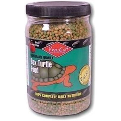 Rep-Cal Presents Box Turtle Food 9.6oz (Jar). Rep-Cal Box Turtle Food is Formulated to Ensure Proper Growth and Health by Providing Complete and Balanced Nutrition. It is a Veterinarian Recommended Food Full of Nutritious Ingredients Box Turtles Love and Provides the 100% Complete Daily Nutrition they Need. Rep-Cal Box Turtle Food has been Tested Successfully for Box Turtles by Reptile Veterinarians. It is Fortified with Optimal Levels of Vitamins and Minerals Like Calcium and Vitamin D3 so no Other Food or Supplements are Required. Rep-Cal Adds Precise Levels of Meat to Satisfy the Dietary Requirements of these Omnivores. (Image Shown may not Represent Actual Product Size) [36322]