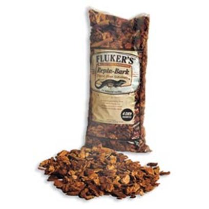 Fluker Labs Presents Fluker Repta-Bedding Bark 8qt. This Orchid Bark is an Excellent Natural Bedding for all High-Humidity-Loving Reptiles. Bigger Pieces Mean Less Chance for Ingestion and Less Dust. [36397]