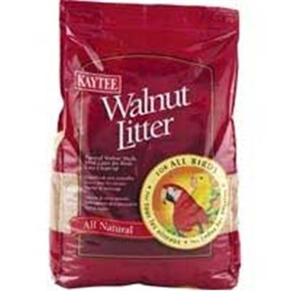 Kaytee Presents Kt Walnut Bedding Kaytee 25lb. Kaytee Walnut Litter Consists of Natural Crushed Walnut Shells. It does not Stick or Cling to Cage Allowing for Easy Clean Up. Recommended to be Used as a Non-Contact Bedding. *Use only in Cages with Grate Separating Litter from Birds. Due to Possible Health Concerns from Potential Bird Ingestion, Walnut Litter should not Come in Direct Contact with Birds. [36513]