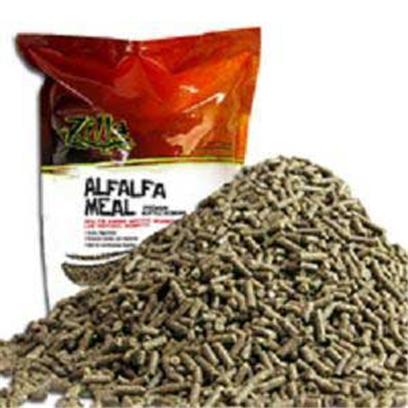 R-Zilla Presents R-Zilla (Rzil) Alfalfa Meal Bedding 5lb. Easily Digestible • Reduces Germs and Bacteria • Safe for Carnivorous Reptiles Readily Digestible...Unless You're a Bacterium Carnivorous Reptiles Need a Bedding that Won't be Harmful when Accidentally Digested. Alfalfa Meal Provides this Trait, Plus a Reptile-Safe Bacteriostatic Agent that Keeps Both Bacterial and Germ Growth to a Minimum. The Result is a Healthier Habitat that Stays Fresher Longer. This 100% Natural Material is Made in the Usa, and its Biodegradable, Herbivorous Composition Makes it a Rich Addition to any Compost. Size- 5lbs. / Dimensions- L5.50 W8.00 H12.50 [36514]