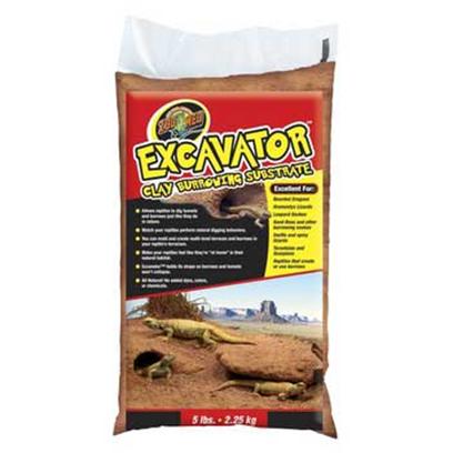 Zoo Med Laboratories Presents Zoo Excavator Burrow Clay Substrate 5lb. Allows Reptiles to Dig Tunnels and Burrows just Like they do in Nature. You can Mold and Create Multi-Level Terraces and Burrows in your Reptile's Terrarium. 5 Lbs [36546]