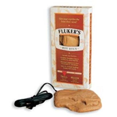 Fluker Labs Presents Fluker Labs (Fluk) Hot Rock Fluker Rock-Medium. Looks and Feels Like a Rock. Fluker's Hot Rock Provides Proper Heat for Reptiles without the Danger of Electrical Shock or Thermal Burn. This Nonporous Material is Easy to Clean and Maintain. [36568]