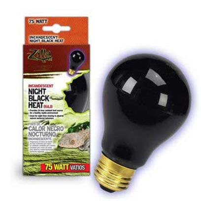 R-Zilla Presents R-Zilla (Rzil) Boxed Night Bulb Black Heat 75watt. [36639]