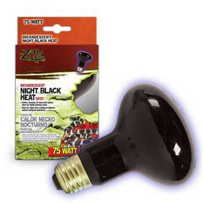 R-Zilla Presents R-Zilla (Rzil) Boxed Night Spot Black Heat 75watt. [36647]