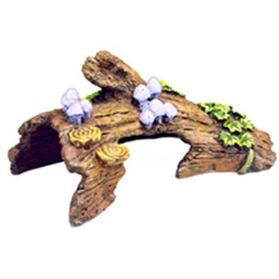 Blue Ribbon Presents Blue Ribbon (Br) Log Hideaway Hide-Away. "Our Features Large Chambers, Natural Hand-Crafted Textures and Colors"the Natural Looking Hide-Away Home for Reptiles and Aquarium Fish 6.0 X 3.0 X 3.0 1 [36973]