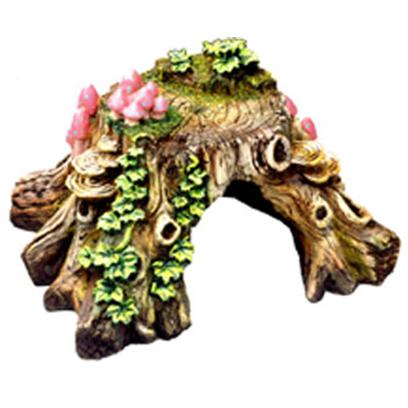 Blue Ribbon Presents Blue Ribbon (Br) Tree Stump Hideaway Small Resin Ornament-Tree. "Our Tree Stump Features a Large Chamber, Natural Hand-Crafted Textures and Colors. "Produced from Safe and Durable Poly-Resin Material 7.0 X 6.5 X 4.0 1 [36974]