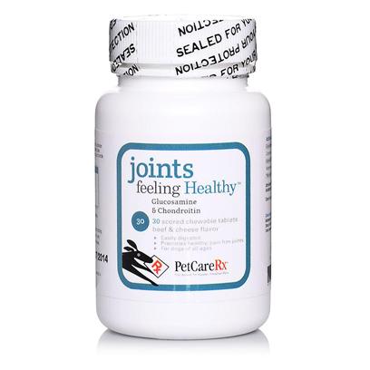 Petcarerx Presents Petcarerx Joints Feeling Healthy Supplement 180 Chewable Tablets. You Want your Dog to Feel his Best no Matter what his Age. Petcarerx Joints Feeling Healthy Supplement is Highly Effective in Supporting and Protecting Joint Health and in Preventing and Treating Cartilage Breakdown. It Contains Glucosamine and Chondroitin Sulfate that has been Shown to Safely and Effectively Relieve, Prevent, and Improve Joint Health Problems in Dogs. Free of Side Effects, this Joint Supplement not only Aids in Cartilage Production, but also Protects Existing Cartilage from Wear and Tear, and can be Given to Dogs of any Age. The Beef and Cheese Flavoring Enables you to Give this to your Dogs as a Treat, or Broken Up and Mixed in with their Food. [37186]