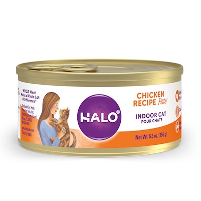 Halo Spot's Pate for Cats, Grain-Free Ground Chicken Recipe