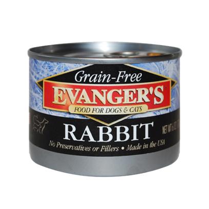 Evanger's Grain-Free Rabbit For Dogs & Cats